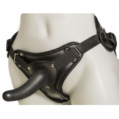 Женский страпон с вагинальной пробкой Woman Strap - 12 см. - LOVETOY (А-Полимер) - купить с доставкой в Химках