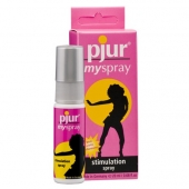 Возбуждающий женский спрей pjur MYSPRAY - 20 мл. - Pjur - купить с доставкой в Химках
