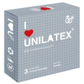 Презервативы с точками Unilatex Dotted - 3 шт. - Unilatex - купить с доставкой в Химках