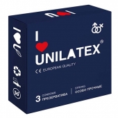 Ультрапрочные презервативы Unilatex Extra Strong - 3 шт. - Unilatex - купить с доставкой в Химках