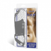 Кольцо на член и мошонку Cock Ring With 2  Ball Stretcher And Optional Weight Ring - BlueLine - в Химках купить с доставкой