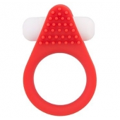 Красное эрекционное кольцо LIT-UP SILICONE STIMU RING 1 RED - Dream Toys - в Химках купить с доставкой