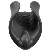 Чёрный мастурбатор Vibrating Silicone Stimulator с вибрацией - Pipedream - в Химках купить с доставкой
