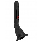 Чёрный вибростимулятор для головки члена с эффектом всасывания Vibrating Roto-Sucker - Pipedream - в Химках купить с доставкой