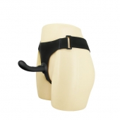Страпон с изогнутой головкой Ultra Harness Curvy Dildo - 15,8 см. - Baile - купить с доставкой в Химках