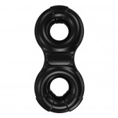 Чёрное эрекционное виброкольцо Eight - Bathmate - в Химках купить с доставкой