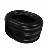 Чёрное эрекционное виброкольцо Stretch - Bathmate - в Химках купить с доставкой