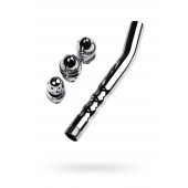 Металлический анальный душ с тремя насадками - ToyFa - купить с доставкой в Химках