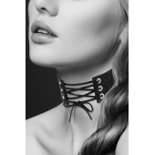 Оригинальный ошейник-чокер со шнуровкой - Bijoux Pour Toi - купить с доставкой в Химках