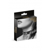Узенький ошейник из полиуретана с кольцом - Bijoux Pour Toi - купить с доставкой в Химках