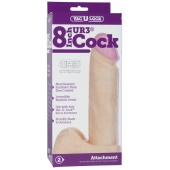 Ультрареалистичная насадка для трусиков Vac-U-Lock 8  ULTRASKYN Cock - 20,57 см. - Doc Johnson - купить с доставкой в Химках