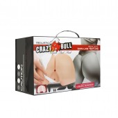 Вагина и попка с вибрацией CRAZY BULL - Baile - в Химках купить с доставкой