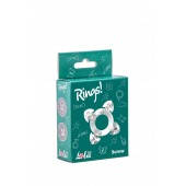 Прозрачное эрекционное кольцо Rings Screw - Lola Games - в Химках купить с доставкой