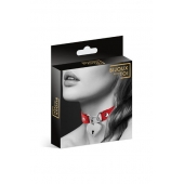 Красный чокер с замком в форме сердца - Bijoux Pour Toi - купить с доставкой в Химках