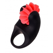 Чёрно-красное эрекционное виброкольцо Erotist - Erotist Adult Toys - в Химках купить с доставкой
