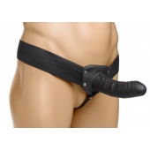Полый страпон Erection Assist - 15,2 см. - XR Brands - купить с доставкой в Химках