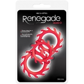 Набор из 3 красных эрекционных колец Renegade Gears - NS Novelties - в Химках купить с доставкой