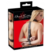 Фиксация на шею и запястья Bad Kitty Neck and Hand Restraints - Orion - купить с доставкой в Химках