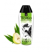 Интимный гель TOKO Pear   Exotic Green Tea с ароматом груши и зеленого чая - 165 мл. - Shunga - купить с доставкой в Химках