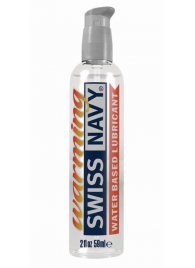 Разогревающий лубрикант на водной основе Swiss Navy Warming Lube - 59 мл. - Swiss navy - купить с доставкой в Химках