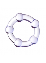 Фиолетовое эрекционное кольцо A-Toys - A-toys - в Химках купить с доставкой