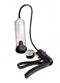 Вакуумная мужская помпа с датчиком давления Pro-Gauge Power Pump - Pipedream - в Химках купить с доставкой