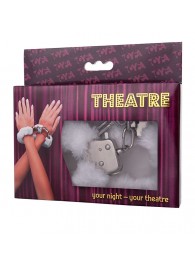 Наручники с белой меховой опушкой - ToyFa - купить с доставкой в Химках