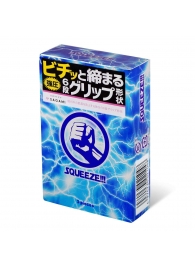 Презервативы Sagami Squeeze волнистой формы - 5 шт. - Sagami - купить с доставкой в Химках