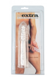 Насадка-удлинитель из прозрачного силикона LIDL EXTRA SILICONE PENIS EXTENSION - Seven Creations - в Химках купить с доставкой