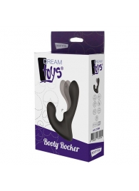 Чёрный массажер простаты с 2 моторами BOOTY ROCKER - Dream Toys - в Химках купить с доставкой