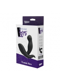 Черный вибромассажер простаты PROSTATE HERO - Dream Toys - в Химках купить с доставкой