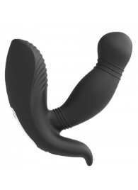 Черный вибромассажер простаты PROSTATE HERO - Dream Toys - в Химках купить с доставкой