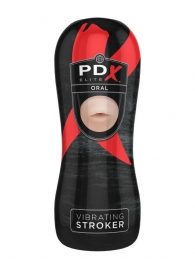 Мастурбатор-ротик Vibrating Oral Stroker - Pipedream - в Химках купить с доставкой