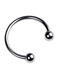 Серебристая подкова на головку пениса - ToyFa - купить с доставкой в Химках