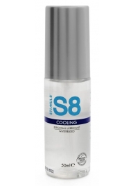 Охлаждающий лубрикант на водной основе S8 Cooling Lube - 50 мл. - Stimul8 - купить с доставкой в Химках