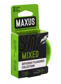 Презервативы в железном кейсе MAXUS Mixed - 3 шт. - Maxus - купить с доставкой в Химках