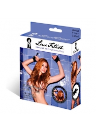 Наручники с присосками Sexy Suction - Lux Fetish - купить с доставкой в Химках