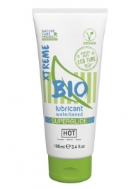 Интимный увлажняющий гель BIO SuperGlide Xtreme - 100 мл. - HOT - купить с доставкой в Химках
