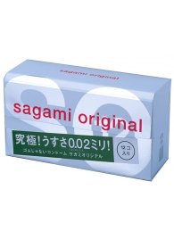 Ультратонкие презервативы Sagami Original - 12 шт. - Sagami - купить с доставкой в Химках