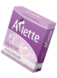 Классические презервативы Arlette Classic - 3 шт. - Arlette - купить с доставкой в Химках