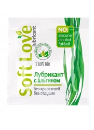 Пробник лубриканта на водной основе Soft Love - 3 гр. - Биоритм - купить с доставкой в Химках