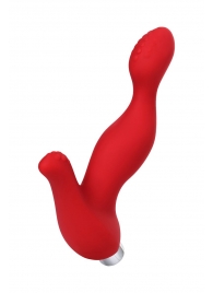 Красный силиконовый вибростимулятор простаты Proman - 12,5 см. - ToyFa - в Химках купить с доставкой