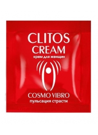 Пробник возбуждающего крема для женщин Clitos Cream - 1,5 гр. - Биоритм - купить с доставкой в Химках