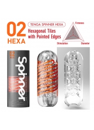Мастурбатор SPINNER Hexa - Tenga - в Химках купить с доставкой