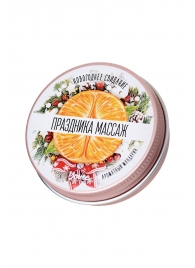 Массажная свеча «Праздника массаж» с ароматом мандарина - 30 мл. - ToyFa - купить с доставкой в Химках