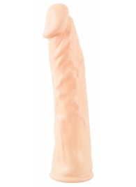 Телесная насадка-удлинитель Silicone Extension - 19 см. - Orion - в Химках купить с доставкой