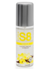 Лубрикант на водной основе Stimul8 Flavored Lube с ванильным ароматом - 125 мл. - Stimul8 - купить с доставкой в Химках