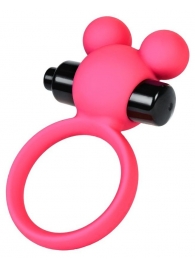 Розовое виброкольцо на пенис A-Toys - A-toys - в Химках купить с доставкой
