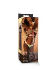 Коричневый мастурбатор-ротик Heather - Blush Novelties - в Химках купить с доставкой
