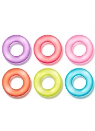 Набор из 6 эрекционных колец King of the Ring - Blush Novelties - в Химках купить с доставкой